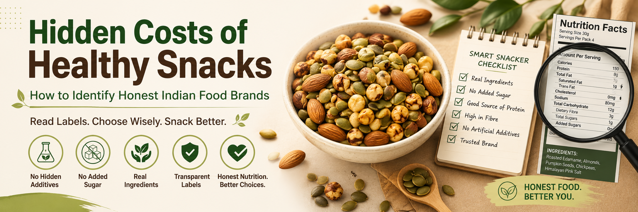 Hidden Costs of Healthy Snacks: How to Identify Honest Indian Food Brands