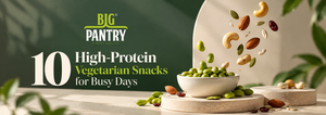 10 High-Protein Vegetarian Snacks for Busy Days