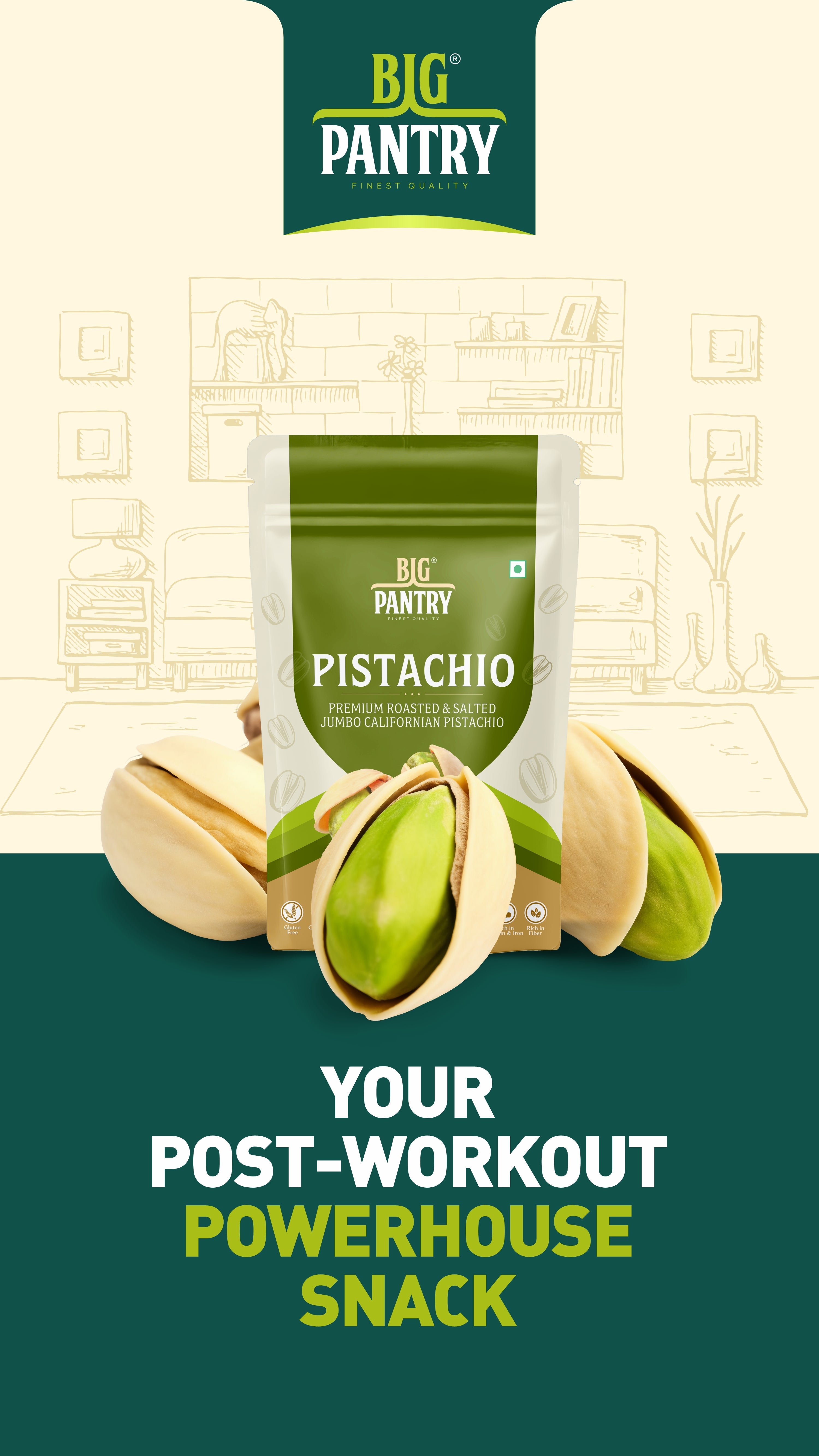 Big Pantry Pista 1Kg