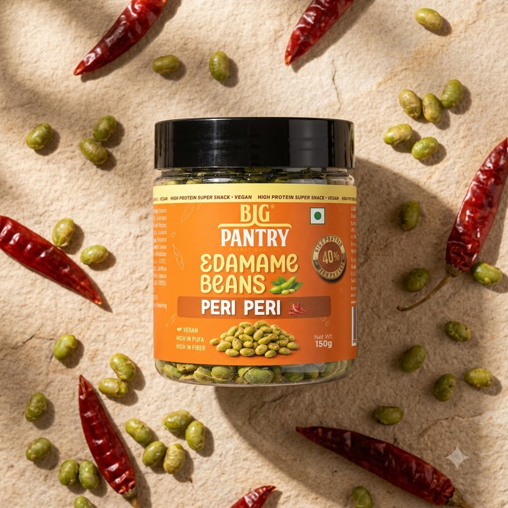 Big Pantry Flavoured Edamame product photoshoot