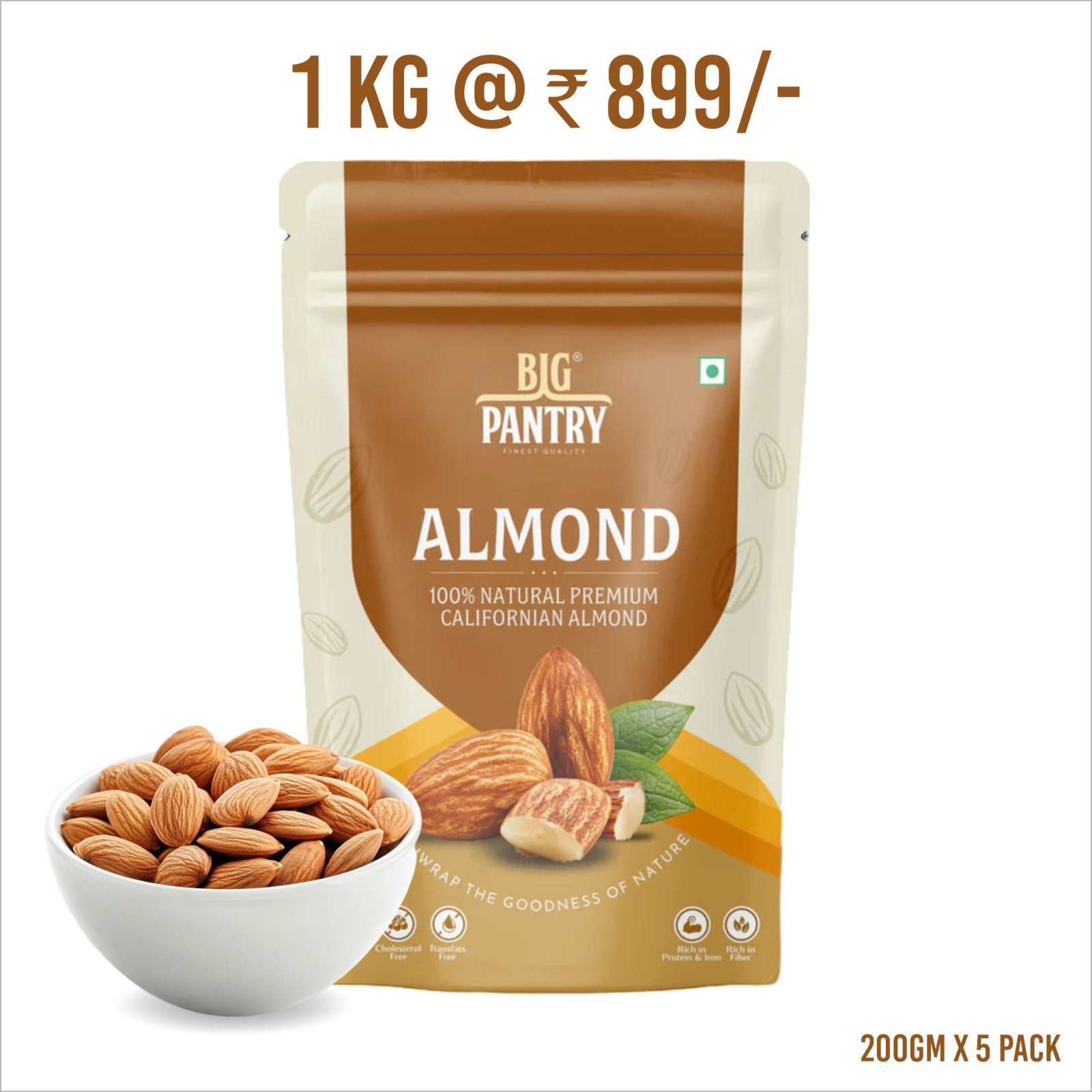 Big Pantry Almond 1Kg