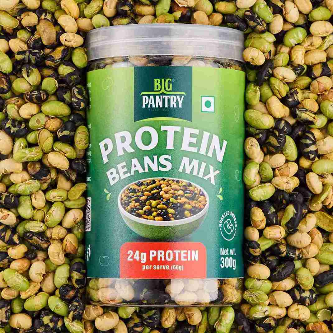 Protein Beans Mix – Roasted Soybean, Black Bean & Edamame