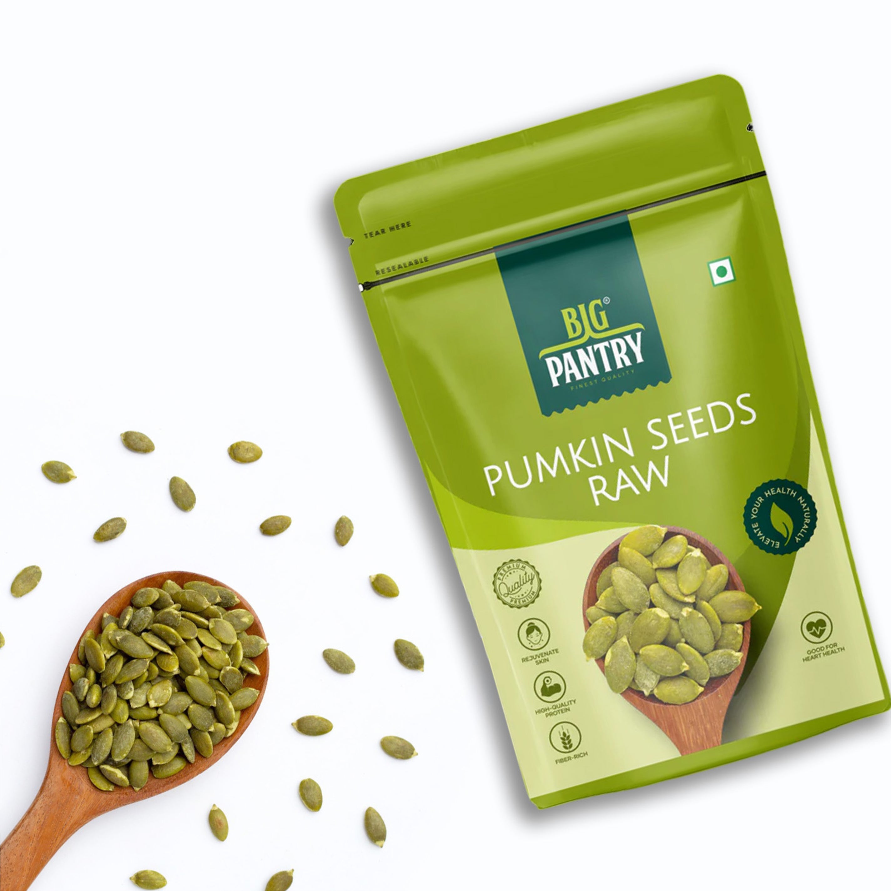 Raw Pumpkin Seeds – Plant Protein, Zinc & Magnesium
