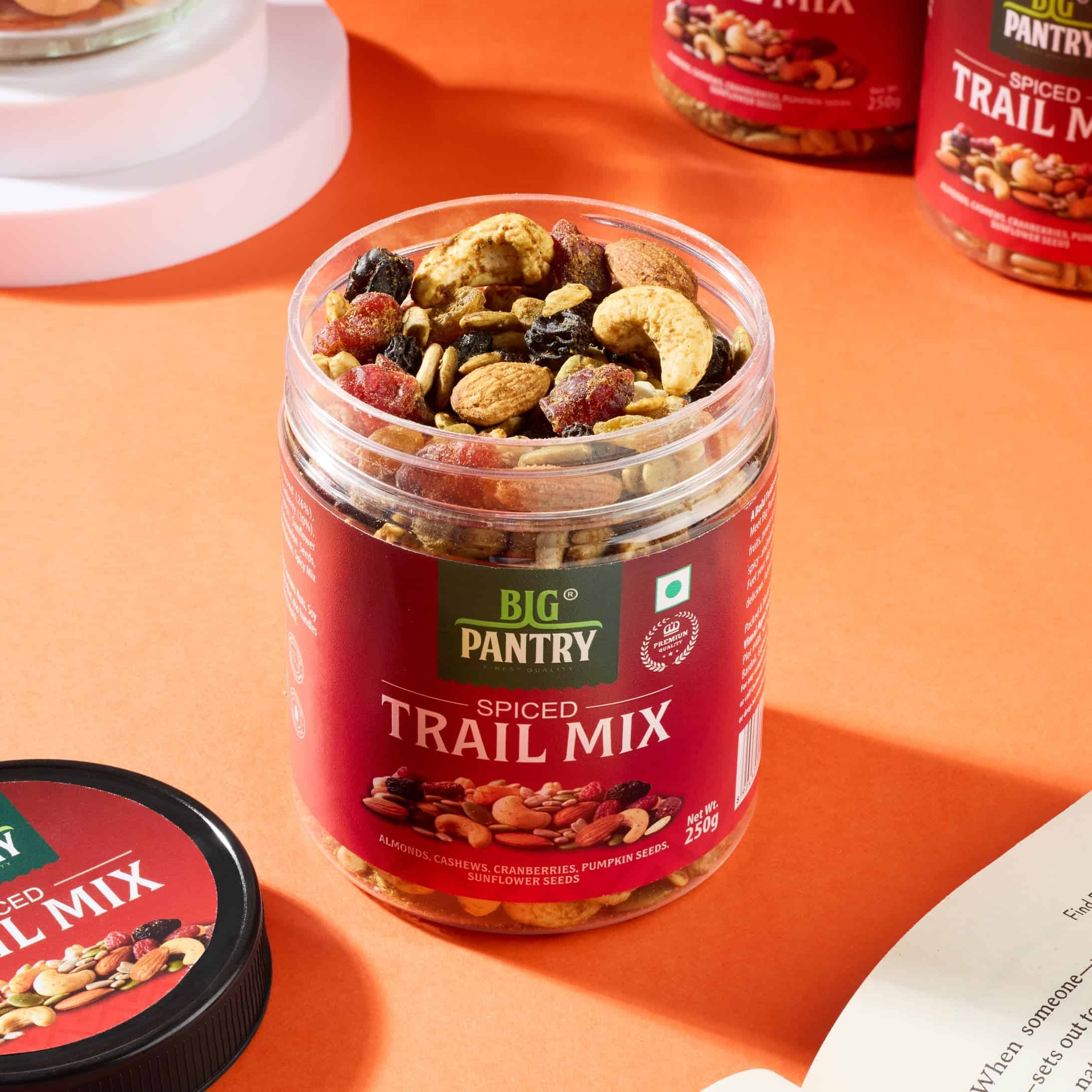Trail Mix Variety Pack – Spicy & Superfood Mixes (650g)