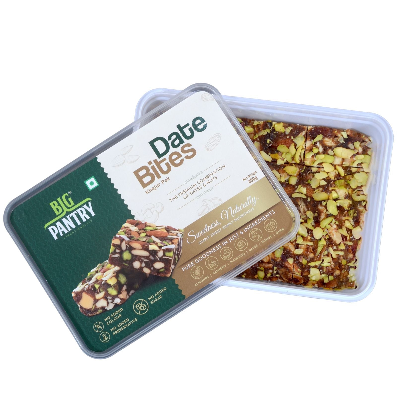 Dry Fruit Date Bites 400GMs - Pack Of 2 – High-Energy Superfood Bites for Guilt-Free Snacking