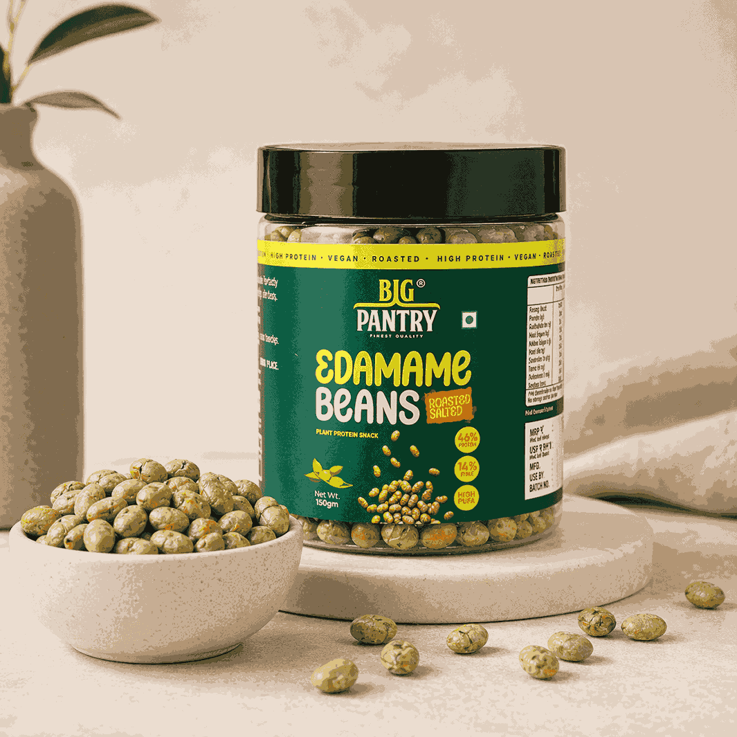 Roasted Edamame Beans – Crunchy High-Protein Snack
