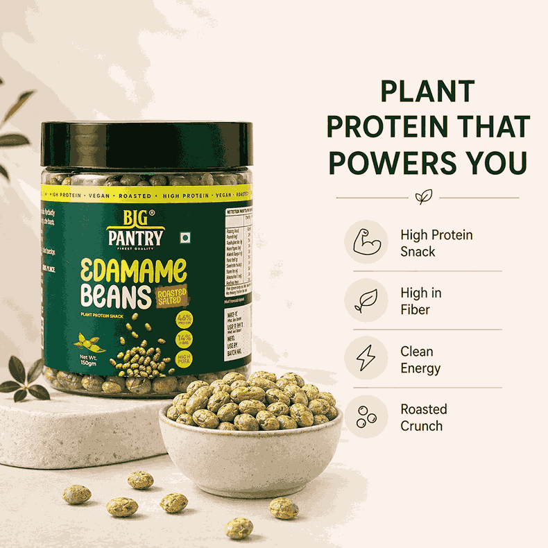 Roasted Edamame Beans – Crunchy High-Protein Snack