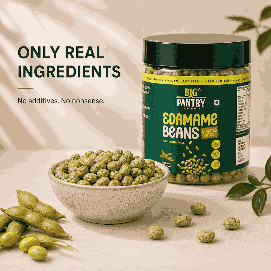 Roasted Edamame Beans – Crunchy High-Protein Snack