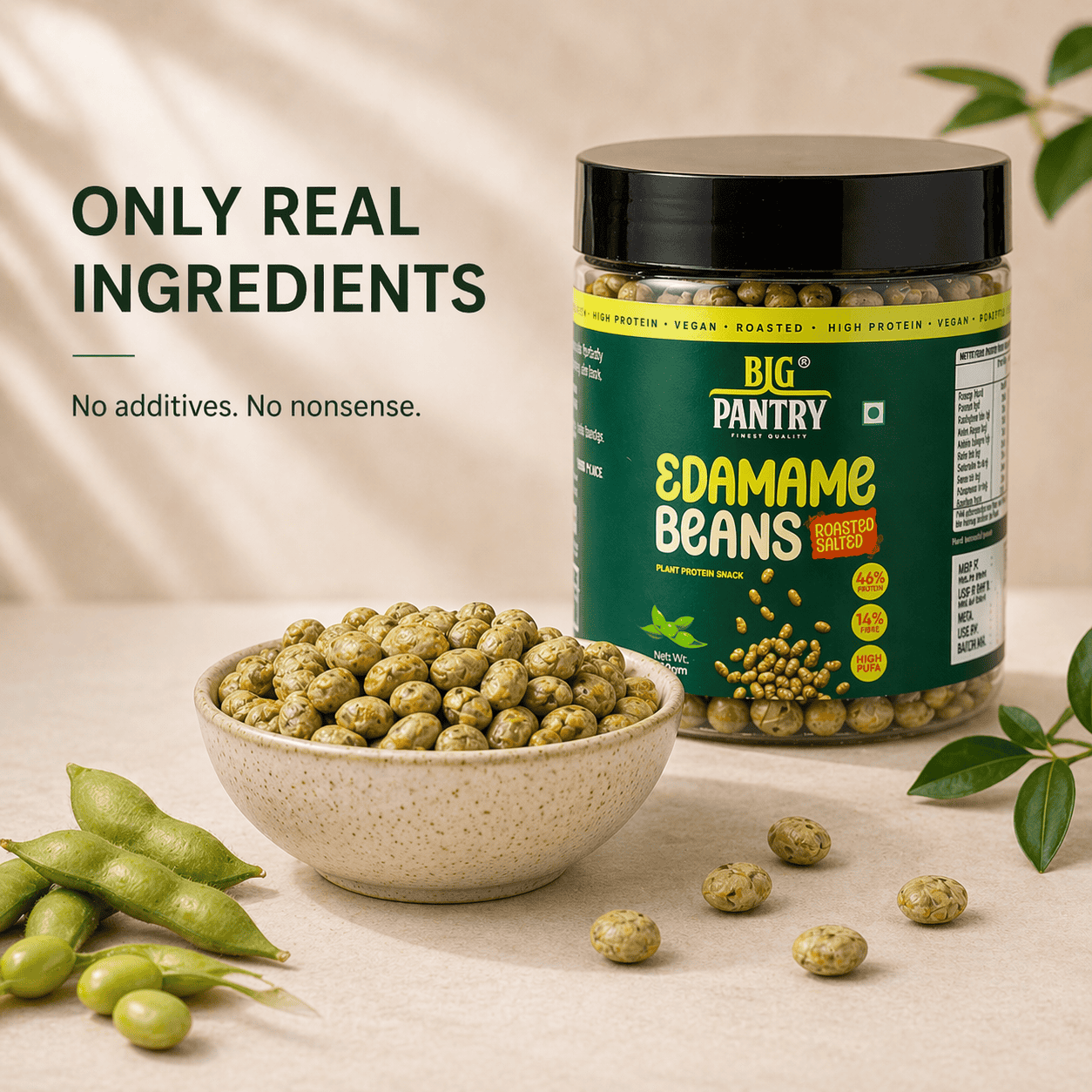 Roasted Edamame Beans – Crunchy High-Protein Snack