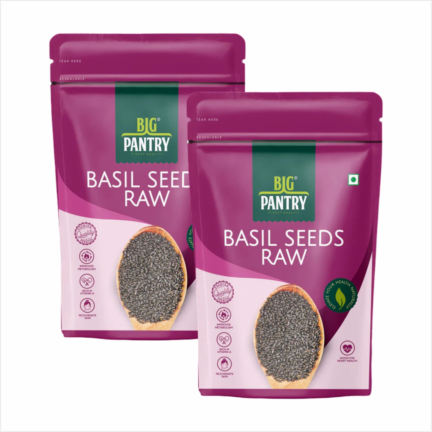 Raw Basil Seeds (Sabja) – Cooling, Fibre & Weight Loss