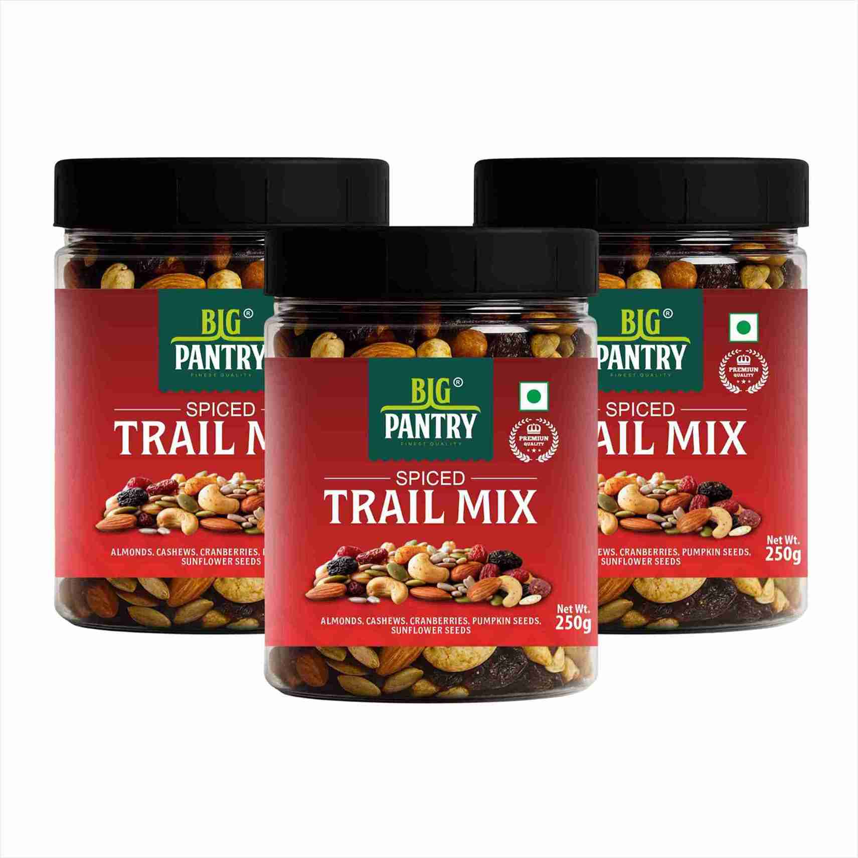 Trail Mix – Roasted Nuts, Seeds & Dry Fruits (250g)