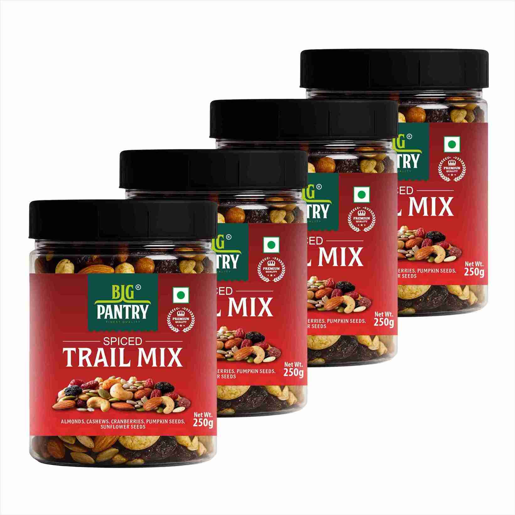 Trail Mix – Roasted Nuts, Seeds & Dry Fruits (250g)