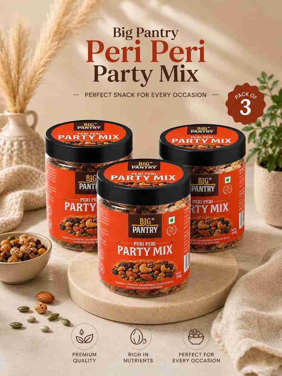 Trail Mix – Roasted Nuts, Seeds & Dry Fruits (250g)