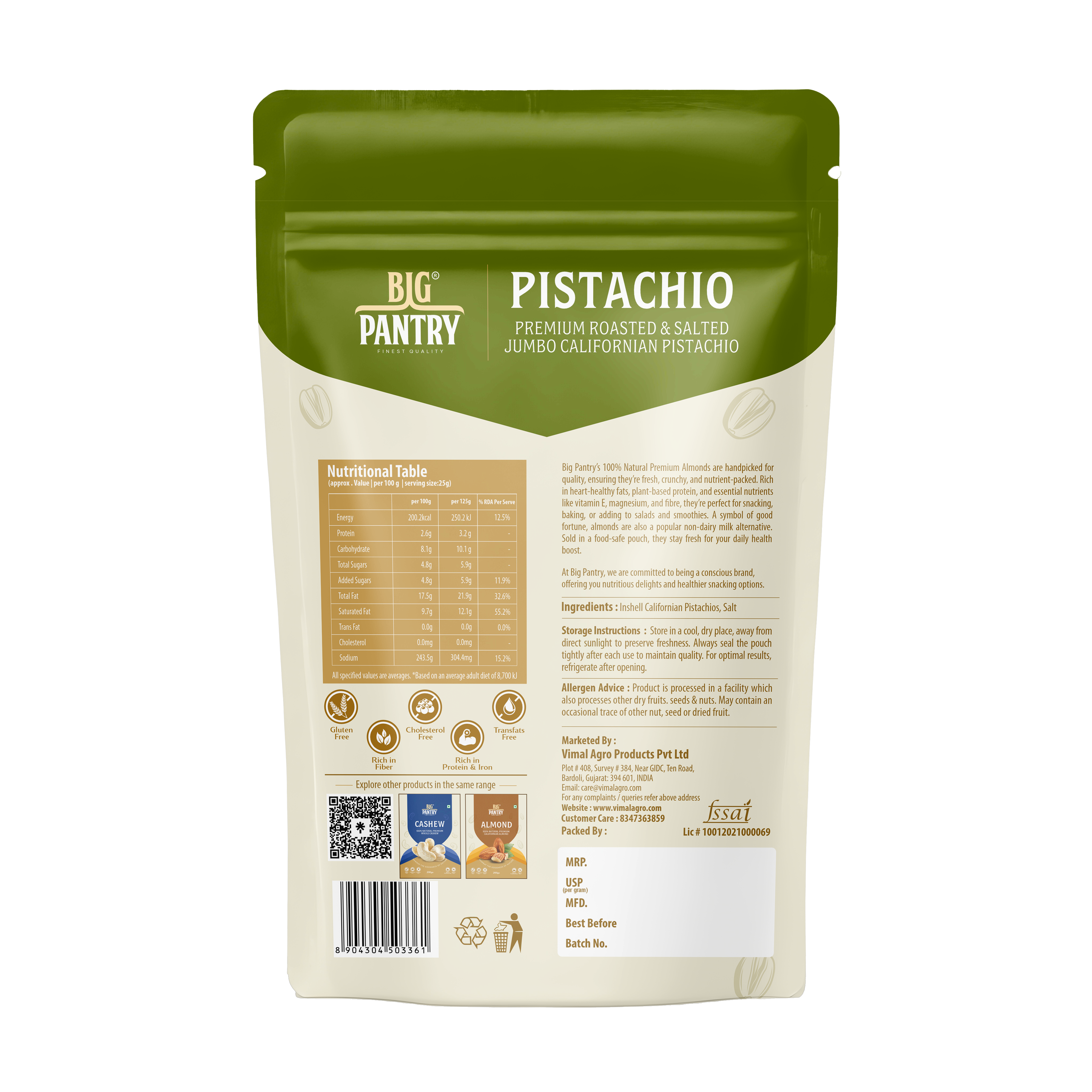 Pistachio 200g