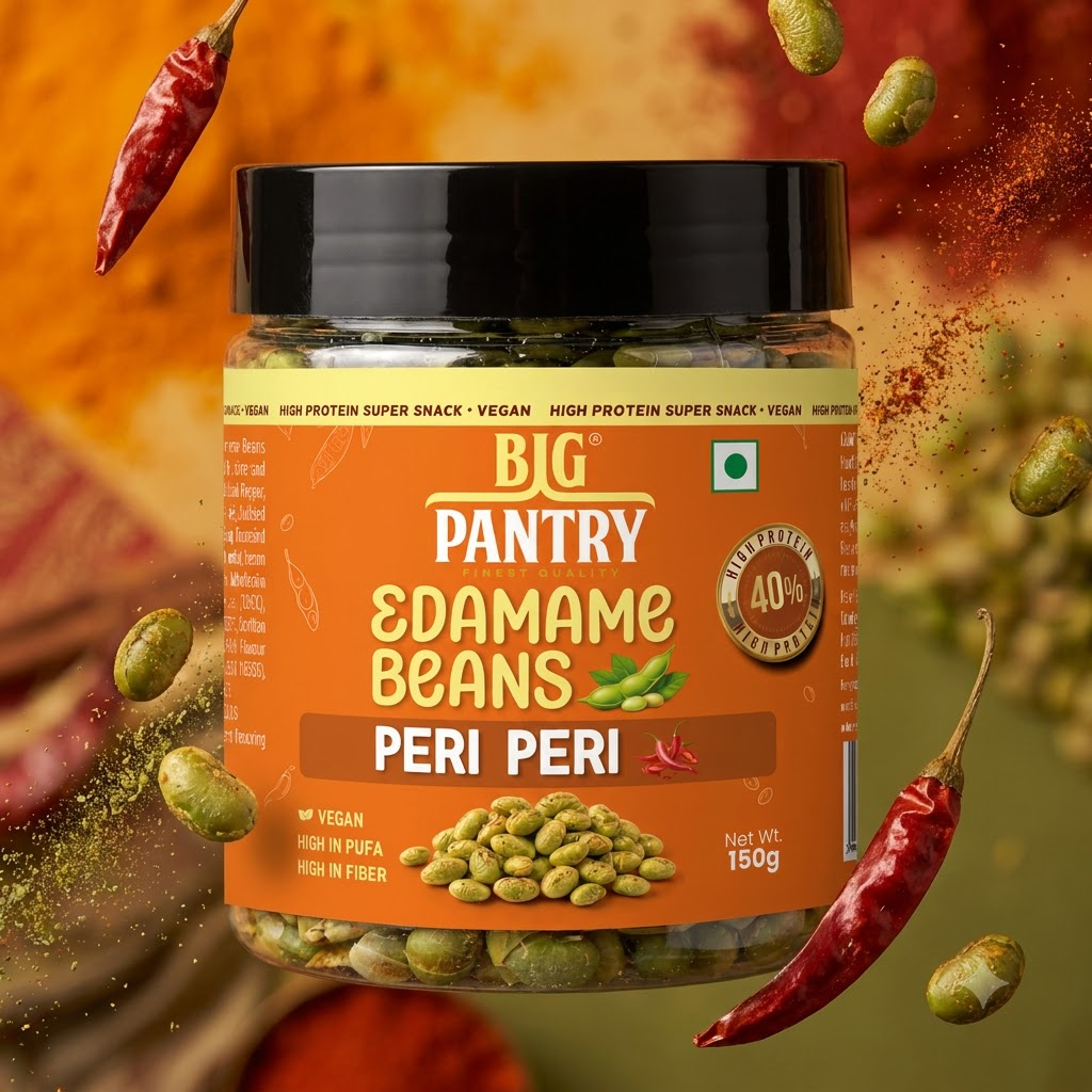 Big Pantry Flavoured Edamame product photoshoot