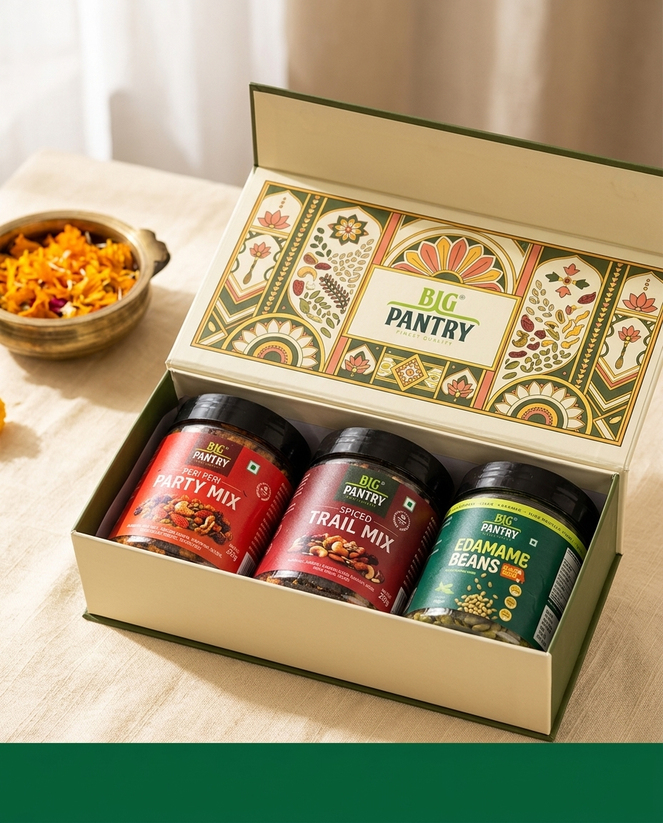 Signature Box open - three bestseller jars inside